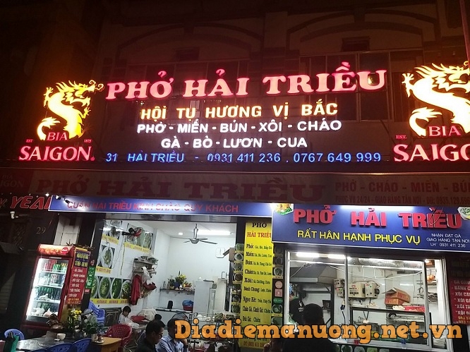 Phở Hải Triều Quán Phở Ngon Quận 1