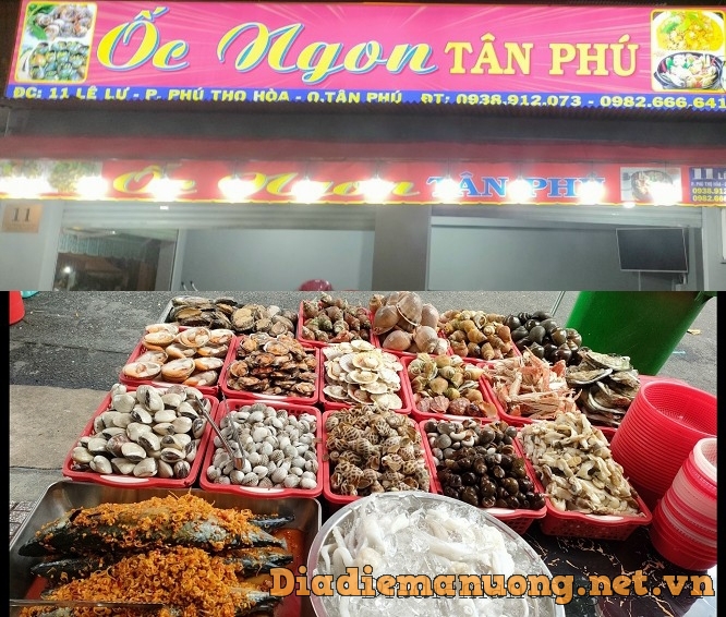Quán Ốc Ngon Lê Lư Tân Phú