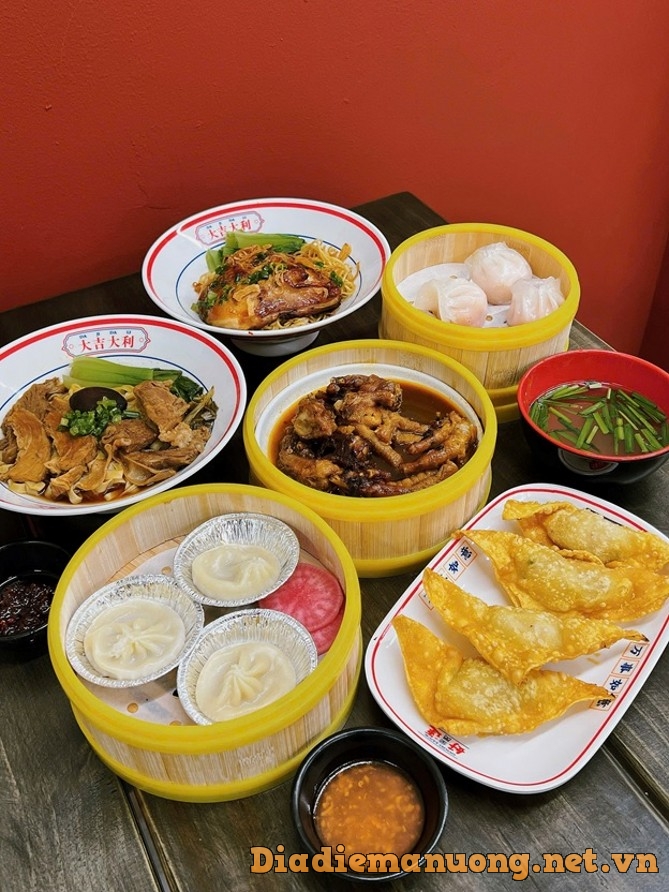Quán Mì Bò Đài Loan, Dimsum, Mì Sủi Cảo Ngon Đỉnh Chóp Tại Quận 7 Và Gò Vấp