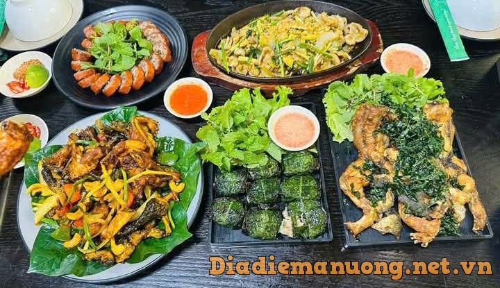 Quán ếch ngon tại Hà Đông
